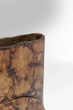 Wazon Amporo 24x31 Cm Aluminium Brązowy