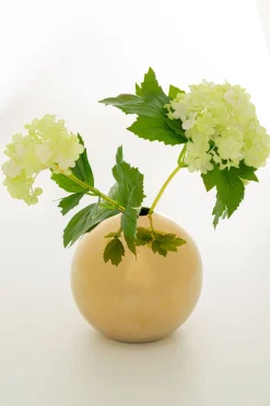 Wazon Ceramiczny Złoty Ø11 Cm