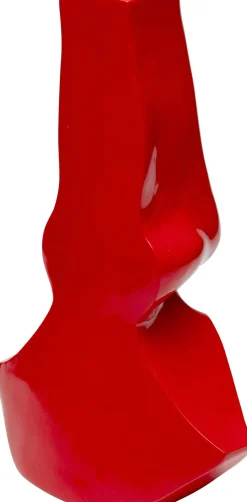 Wazon Dekoracyjny Czerwony Usta 25x38 Cm