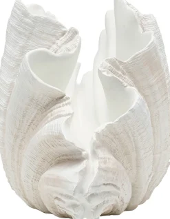 Wazon Dekoracyjny Duży W Kształcie Muszli 57x36 Cm