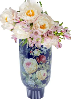Wazon Dekoracyjny Rose Magic Ø14x27 Cm Niebieski