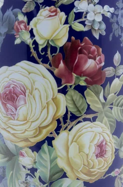 Wazon Dekoracyjny Rose Magic Ø14x27 Cm Niebieski