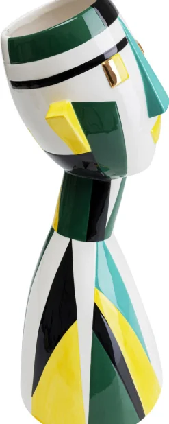 Wazon Happy Face 21x43 Cm Kolorowy