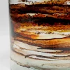 Wazon Kolorowy Szkło Z Recyklingu Ø21x24 Cm Burza Piaskowa