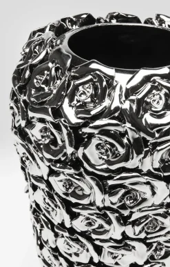 Wazon Rose Multi 18x37 Cm Srebrny