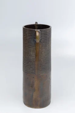 Wazon Var 23x39 Cm Aluminium Brązowy
