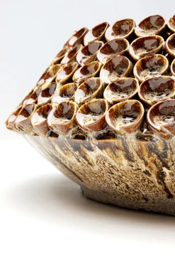Wazon Z Porcelany Ręcznie Malowany Ø36x13 Cm