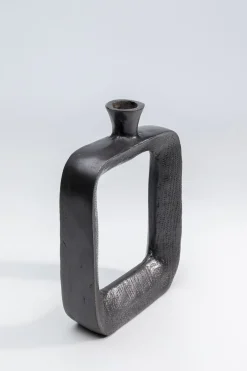 Świecznik Tanu 20x30 Cm Aluminium Czarny