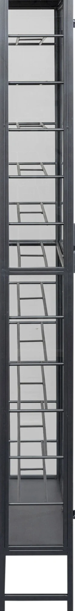 Witryna Na Wina Loft 2-drzwiowa Stal I Szkło 75x180 Cm