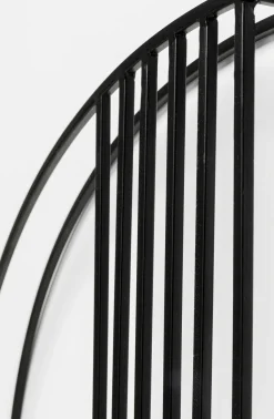 Zegar ścienny Strings Ø60 Cm Czarny