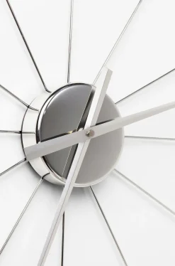 Zegar Wiszący Like Umbrella Balls Ø60 Cm Srebrny