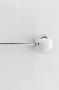 Zegar Wiszący Like Umbrella Balls Ø60 Cm Srebrny