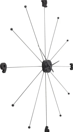 Zegar Wiszący Like Umbrella Ø100 Cm Czarny
