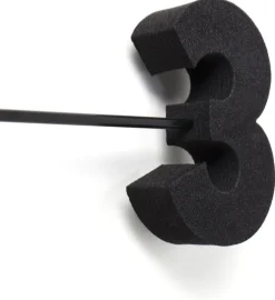 Zegar Wiszący Like Umbrella Ø100 Cm Czarny